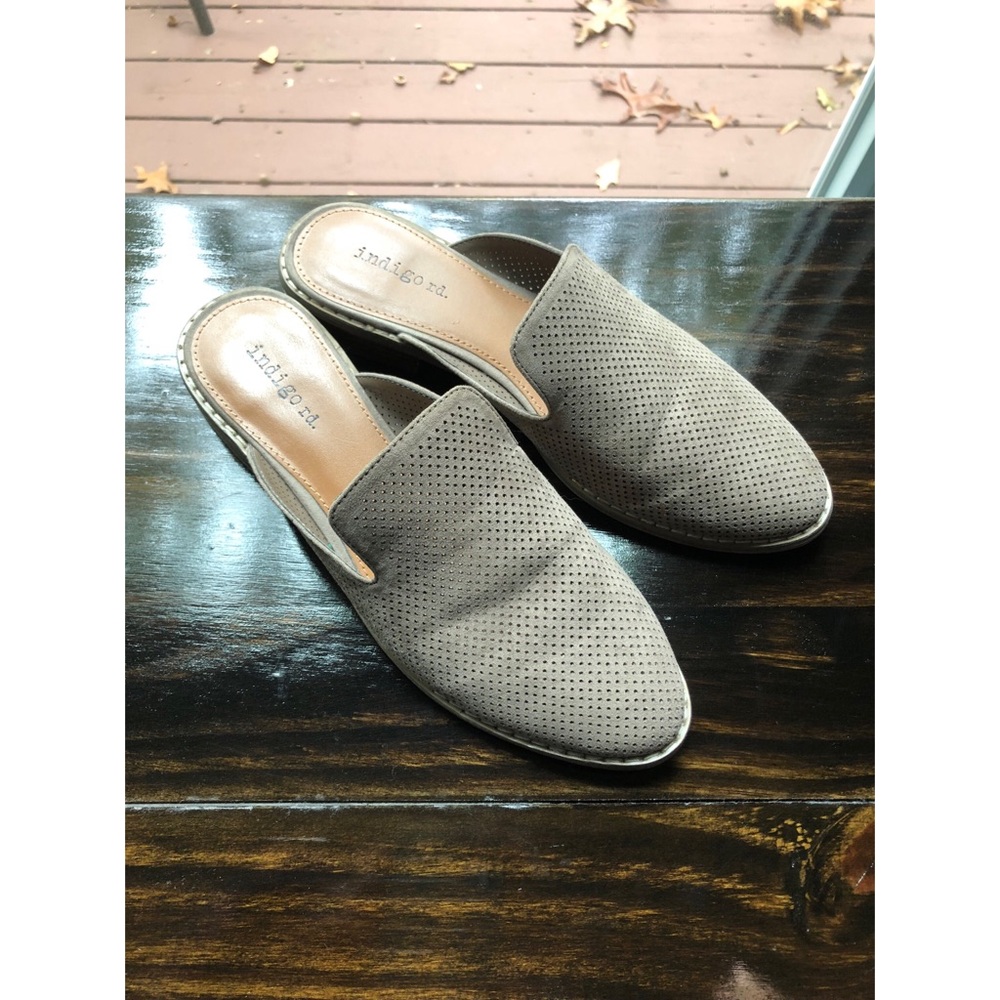 Indigo Rd • Perforated Mule Flats